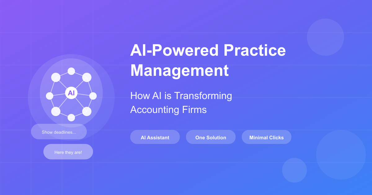 How AI is Transforming Practice Management for Accounting Firms